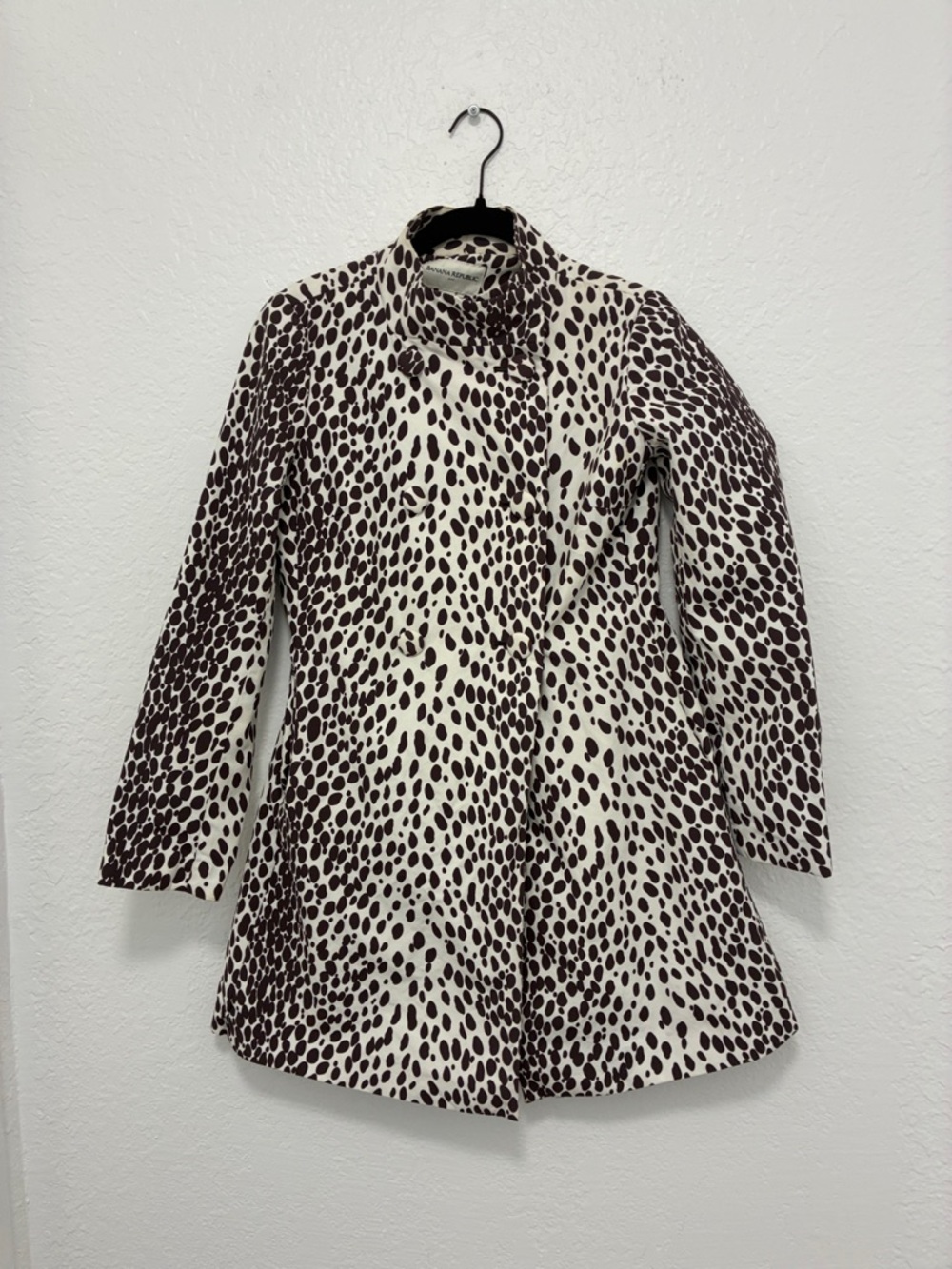 Giraffe print Banana Republic JKT